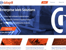 Tablet Screenshot of datagrill.com